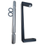 Schueco Pull Handle 269368 for Bi-fold Door AS FD 75 - Black